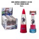 CAPITAN AMERICA MARVEL- lampada lava con brillantini Bambino Glitter A Led y cm 15