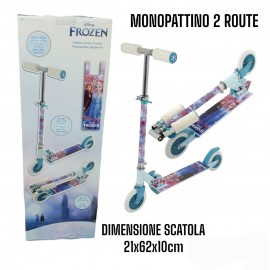 Monopattino 2 ruote pieghevole in alluminio con pedana extra grip e manubrio regolabile per bambini