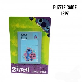 Gadget Compleanno Gioco Puzzle 12 Pezzi Stitch Regalini fine Festa BambinI
