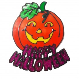 Stickers vetrofania adesivi vetrofanie addobbi halloween decorazioni Zucca