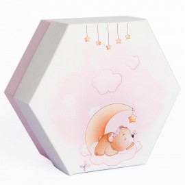 Scatolina portaconfetti con orsetto rosa - Lighting ideas