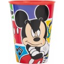 BICCHIERE TOPOLINO MICKEY MOUSE DISNEY PLASTICA ML.260 CM. 10X7,5