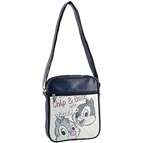 BORSA TRACOLLA  DISNEY CIP & CIOP ECOPELLE 25X28