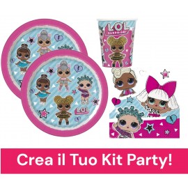 Coordinato per Feste Compleanno Lol Surprise Kit Party Bambini Festa e Party