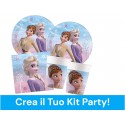 Coordinato per Feste Compleanno Frozen Anna Elsa  Disney Kit Party Bambini Festa e Party