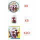 Coordinato per Feste Compleanno Spidey & Friends Kit Party Bambini Festa e Party