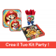 Coordinato per Feste Compleanno Super Mario Bros Disney Kit Party Bambini Festa e Party