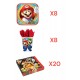 Coordinato per Feste Compleanno Super Mario Bros Disney Kit Party Bambini Festa e Party