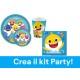 Coordinato per Feste Compleanno Baby Shark Disney  Kit Party Bambini Festa e Party