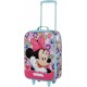  Trolley valigia Minnie Disney Trasporto a mano cabina bagaglio Semirigido borsa da viaggio 33,5 x 53 x 20 cm