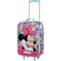 Trolley valigia Minnie Disney Trasporto a mano cabina bagaglio Semirigido borsa da viaggio 33,5 x 53 x 20 cm