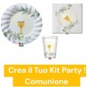 Coordinato Tavola per Feste Comunione Kit Party Festa e Party Eventi