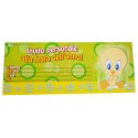 BIGLIETTI INVITI COMPLEANNO BAMBINA DISNEY TWEETY LOOUNE TOUNES PZ.12 CM.22.5 X CM.7.6