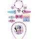 Set accessori per capelli 14pz Minnie Disney Cerchietto  fermaglio  bracciale Anello Idea Regalo