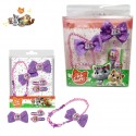 Set cerchietto fermagli elastici 44 gatti Disney Idea Regalo Bambina