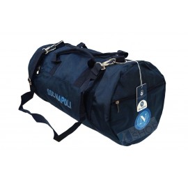 Borsone Napoli Azzurri PARTENOPEI Borsa da Viaggio Palestra CM.60X35X28