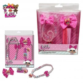 Set cerchietto fermagli elastici 44 gatti Disney Idea Regalo Bambina