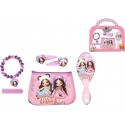 Set regalo con Accessori per capelli e braccialetto di paillettes Frozen II Disney Idea Regalo Bambina