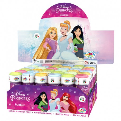  Bolle di sapone Principesse Disney 60ml idea regalo compleanno regalini fine festa Bambina