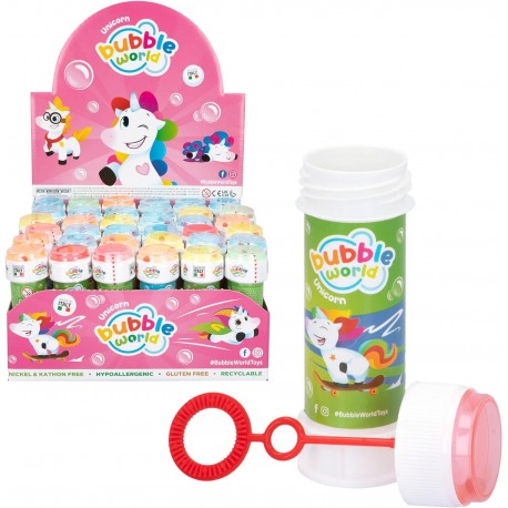  Bolle di sapone Unicorno Disney 60ml idea regalo compleanno regalini fine festa Bomboniera Bambini