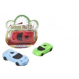Gadget feste - Gomma forma Auto da corsa Colori Regalini per Feste di Compleanno Bomboniere per Bambini