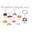 PORTACHIAVE ANIMALI 10 SOGG ASS 5 CM I REGALINI FESTA GADGET COMPLEANNO PARTY BAMBINI