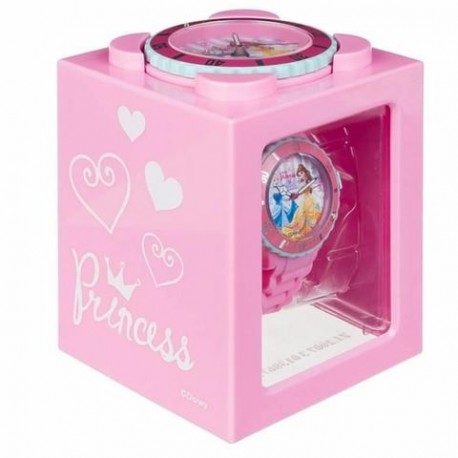 OROLOGIO ANALOGICO 4 IN 1 PRINCIPESSE DISNEY IDEA REGALO BAMBINA