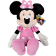 PELUCHE MINNIE MOUSE DISNEY PUPAZZO 20 CM FIOCCO ROSA CLASSICA