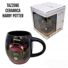 Tazza Mug Harry Potter in ceramica Bombata 350ml in confezione Regalo