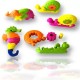 GOMMA PUZZLE 3 SOGGETTI 6X3 CM5 REGALINI FESTA GADGET COMPLEANNO PARTY BAMBINI