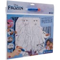 Clementoni Magic Puzzle ad acqua Frozen II Disney 30 pezzi Idea Regalo Bambina 38x39cm