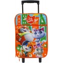 Trolley valigia 44 Gatti Disney Trasporto a mano cabina bagaglio Semirigido borsa da viaggio 33,5 x 53 x 20 cm