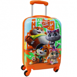 Trolley valigia 44 G atti Disney Trasporto a mano cabina bagaglio rigido borsa da viaggio 37X55X22CM