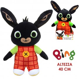 Bing il Coniglietto Pupazzo Grande mascotte di peluche Jumbo coniglio alto 40 cm