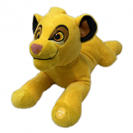 PELUCHE PUPAZZO DUMBO DISNEY ELEFANTE SDAIATO CON SUONO 30 CM