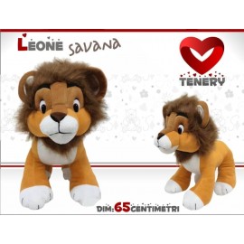 Peluche Leone Savana cm 65- Il Re Leone - Alta Qualità idea Regalo