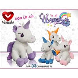 PELUCHE PUPAZZO DUMBO DISNEY ELEFANTE SDAIATO CON SUONO 30 CM