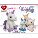 Peluche Unicorno Color  33cm- Alta Qualità idea Regalo Bambina