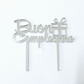 CAKE TOPPER LA MIA CRESIMA ORO PLEXIGLASS