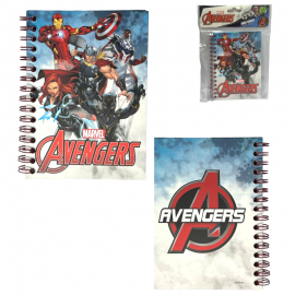 Diario Quaderno Notes  con spirale Avengers Marvel 14 x 10 cm
