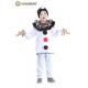 Vestito Carnevale Pierrot Bambino Costume Travestimento Mascherato