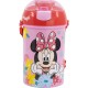 Borraccia Pop-Up Minnie Disney in Plastica con Tracolla