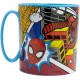Tazza plastica per microonde Spiderman Marvel 350ml Uomo Ragno Mug Bambino