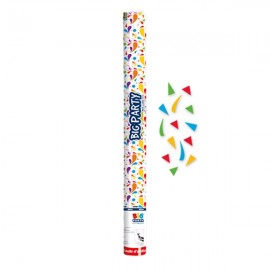 Cannone Spara Coriandoli Multicolor 60cm