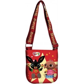 Borsa da Passeggio Bing Coniglietto & Sula - Borsetta con Tracolla Regolabile 20 x 18 cm per Bambina