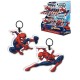 Gadget Compleanno Portachiavi Marvel Spiderman con Led torcia cm 7 idea feste Bambino