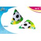 Set di 3 Cappellini in Carta per Feste a Tema Pallone di Calcio" Compleanno Bambini