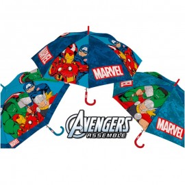 Ombrello Pioggia Avengers Marvel Iron Men Hulk Thor Capitan Americ 8 Raggi Idea Regalo Bambino