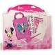 Set Regalo Minnie Disney - Scatola Segreta con Chiave + Quaderno + Penna con Fiocco + Foglio Adesivi