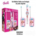 "Set Regalo Barbie: Walkie Talkie e Orologio Digitale - Avventure con Stile !